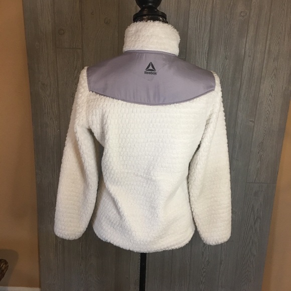 Girls Reebok Furry Jacket Size 14/16 - Picture 5 of 8